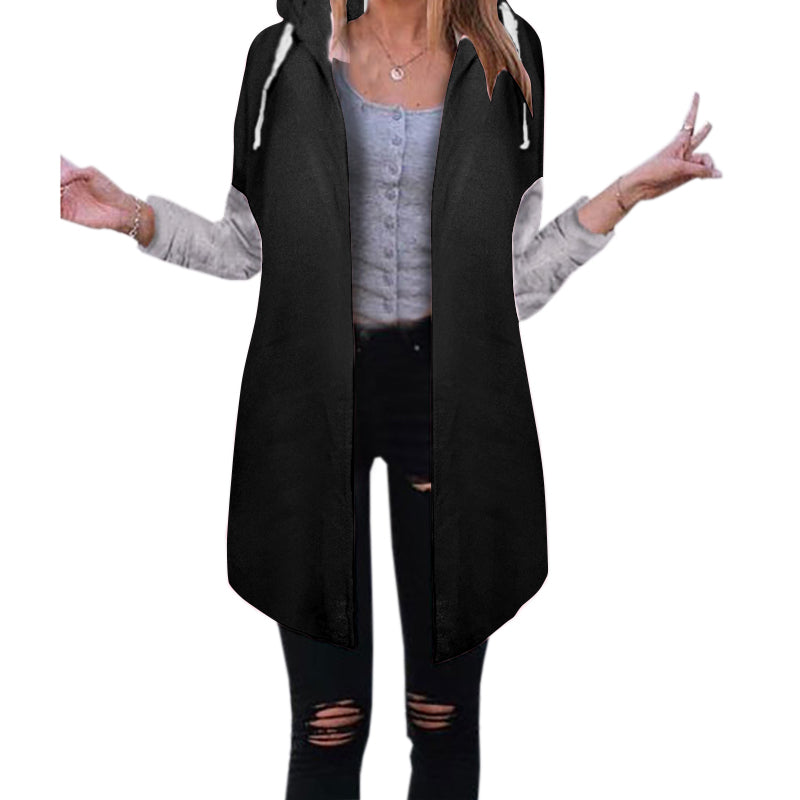 Copy of Sweatshirt Coat Open Stitch Women Long Hoodies Casualergerdgz